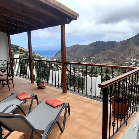 Casa La Sabina Roja 1 - Casa Con Impresionantes Vistas Sobre Hermigua Y El Mar Buitenkant foto