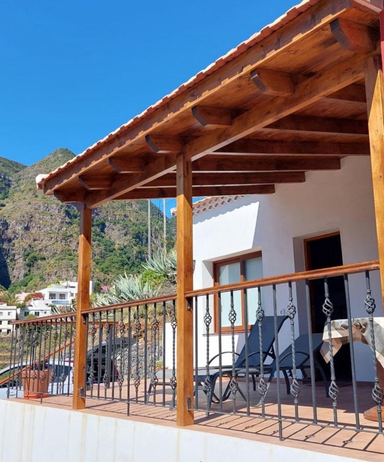 Casa La Sabina Roja 1 - Casa Con Impresionantes Vistas Sobre Hermigua Y El Mar Buitenkant foto