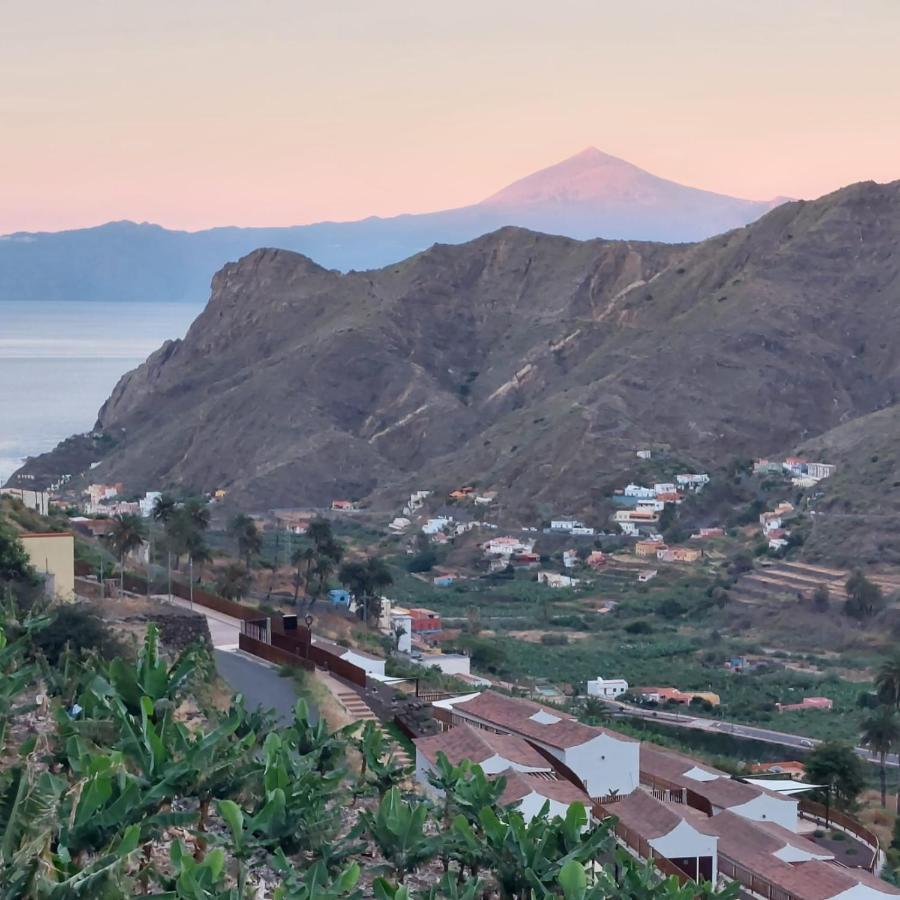 Casa La Sabina Roja 1 - Casa Con Impresionantes Vistas Sobre Hermigua Y El Mar Buitenkant foto