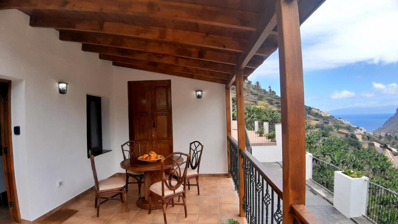 Casa La Sabina Roja 1 - Casa Con Impresionantes Vistas Sobre Hermigua Y El Mar Buitenkant foto