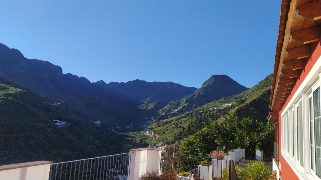 Casa La Sabina Roja 1 - Casa Con Impresionantes Vistas Sobre Hermigua Y El Mar Buitenkant foto