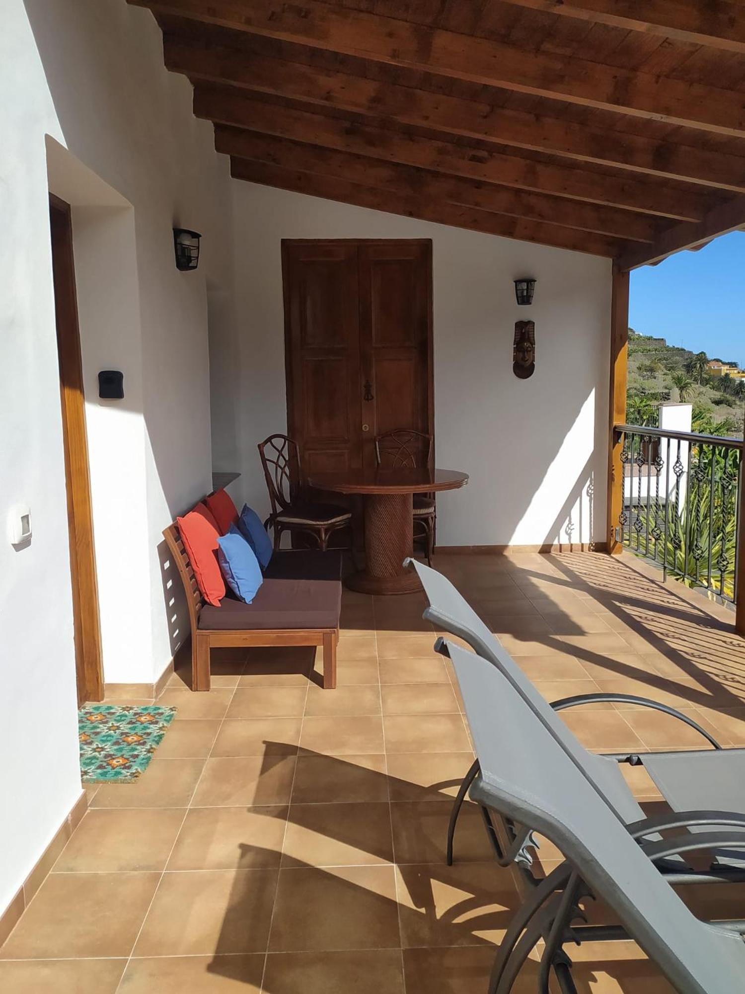 Casa La Sabina Roja 1 - Casa Con Impresionantes Vistas Sobre Hermigua Y El Mar Buitenkant foto